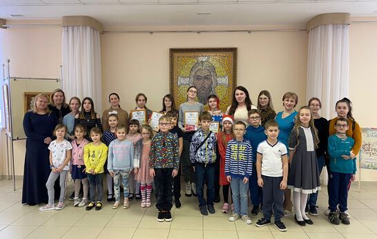 28 декабря в Православной Артели состоялось открытие итоговой выставки детских работ «Сундучок ремёсел».