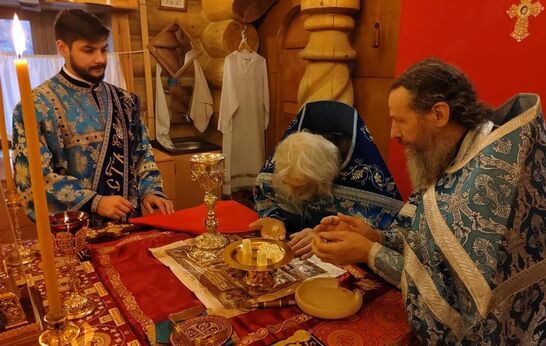 Схиархимандрит Илий (Ноздрин) совершил Богослужение  в праздник   Казанской иконы Божией Матери.