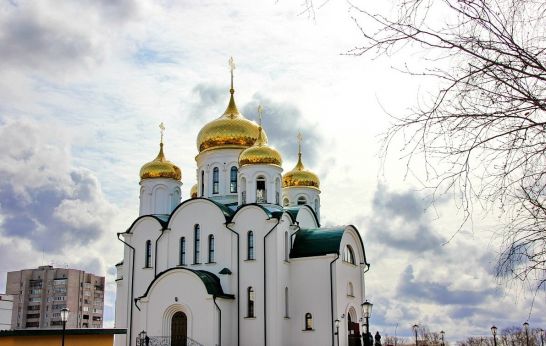 Схиархимандрит Илий (Ноздрин) и руководитель проекта «Вятский Посад» Г.Н. Цурков посетили Свято-Тихоновский храм в г. Великие Луки