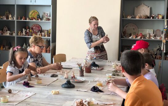 В Духовно-патриотическом центре «Вятский Посад» не только активно готовятся к новому учебному году, но и с радостью проводят мастер-классы на протяжении всего летнего периода.