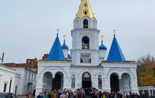 Схиархимандрит Илий (Ноздрин) и руководитель проекта 