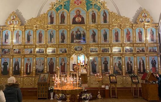 Вечером 18 января в Крещенский сочельник, духовник Святейшего Патриарха Московского и всея Руси Кирилла схиархимандрит Илий (Ноздрин) совершил Всенощное бдение в Богоявленском храме города Козельска.