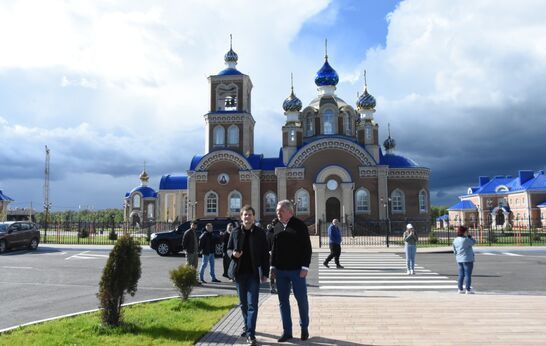 Борис Корчевников посетил «Орловский Колос».