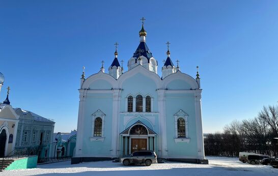 Схиархимандрит Илий (Ноздрин) посетил  Курскую Коренную Рождества Пресвятой Богородицы мужскую пустынь.