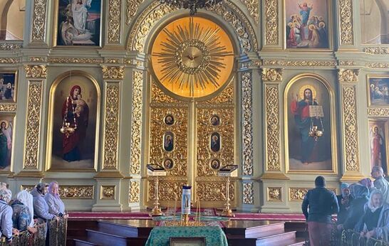 Cхиархимандрит Илий (Ноздрин) принял участие в праздничном Богослужении в Спасо-Преображенском кафедральном соборе города Тамбова.