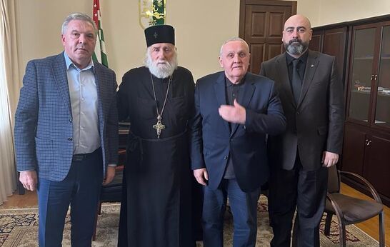 Геннадий Николаевич Цурков встретился с Президентом Республики Абхазия.