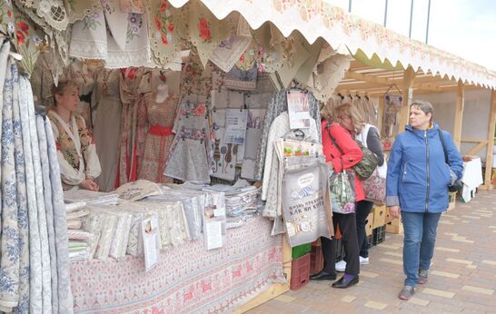Особой локацией фестиваля была ремесленная ярмарка!