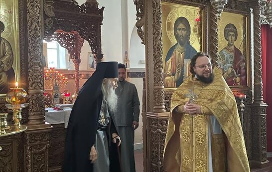 Схиархимандрит Илий (Ноздрин) и Геннадий Николаевич Цурков прибыли с паломническим визитом в Ставропольский край.