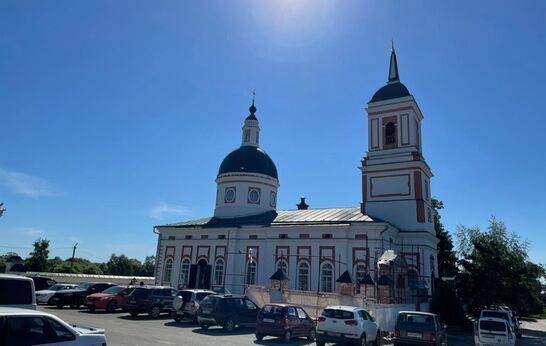 Схиархимандрит Илий совершил Богослужение в храме Преображения Господня.