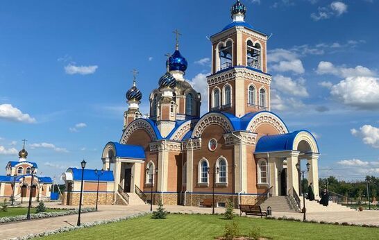 Престольный праздник нижнего храма в честь преподобного Серафима Саровского в подсобном хозяйстве 