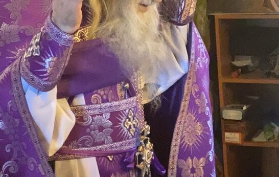 Схиархимандрит Илий (Ноздрин) совершил Божественную Литургию в Ставропигиальном скиту имени Дмитрия Солунского города Козельска.