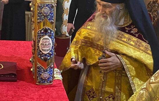 Схиархимандрит Илий (Ноздрин) принял участие в праздничном Богослужении в Свято-Стефановском кафедральном соборе города Сыктывкара.