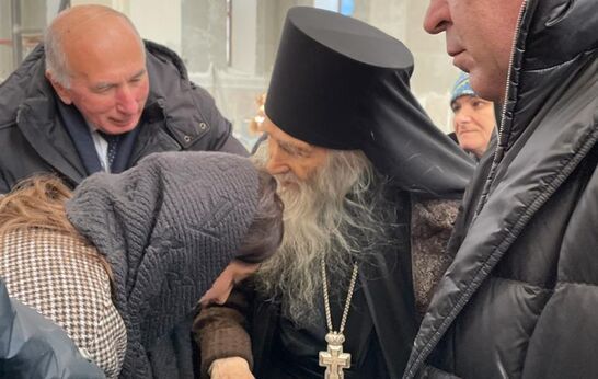 Паломнический визит схиархимандрита Илия (Ноздрина) и Геннадия Николаевича Цуркова в Республику Северная Осетия - Алания.