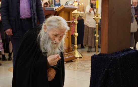 В Волгограде встретили схиархимандрита Илия (Ноздрина)