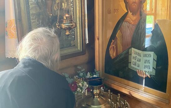 В рамках программы визита в столицу Республики Коми схиархимандрит Илий (Ноздрин) и  Геннадий Николаевич Цурков посетили Свято-Троицкий и Свято-Казанский Храмы города Сыктывкара.