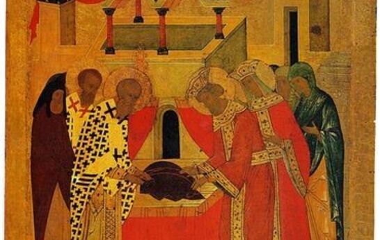 13 сентября. Положение честного пояса Пресвятой Богородицы в Константинопольском Влахернском храме