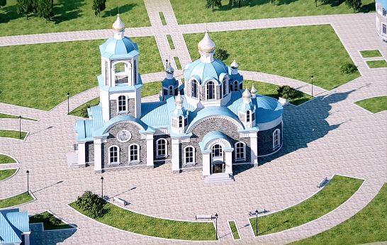 28 октября митрополит Орловский и Болховский Тихон освятит колокола и купола храма во имя иконы Божией Матери «Спорительница хлебов» в Орловском районе