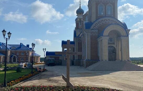 Строительные работы подсобного хозяйства «Орловский колос».