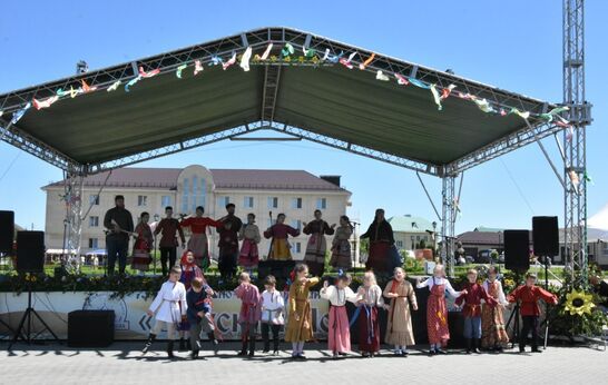 Троицкие хороводы в Вятском Посаде.
