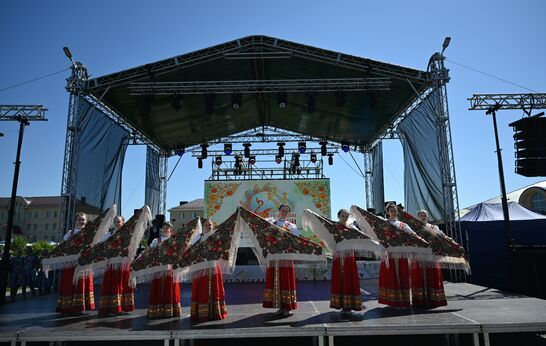 В «Вятском Посаде» завершился 3-х дневный Фестиваль «Традиции Святой Руси».