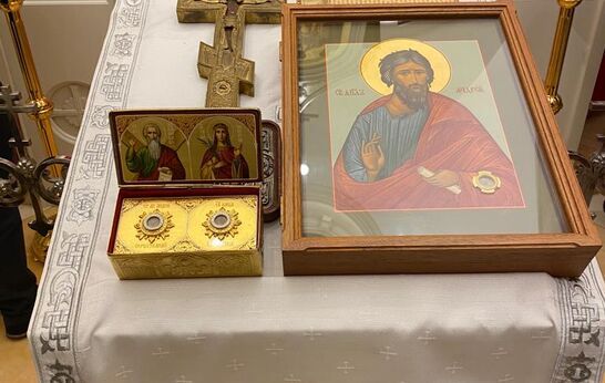 Схиархимандрит Илий (Ноздрин) совершил праздничное Богослужение. 