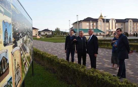Густов Сергей Вадимович посетил Духовно-православный центр 