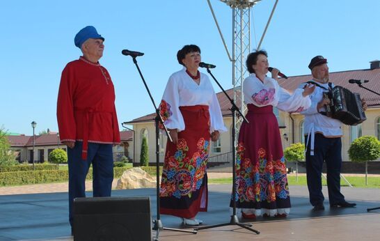 Гармонь собрала друзей в «Вятском Посаде».