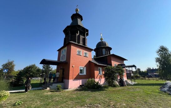 Схиархимандрит Илий (Ноздрин) совершил Богослужение в  храме Преображения Господня.