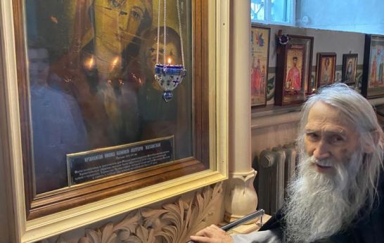 Схиархимандрит Илий (Ноздрин) посетил Успенский (Михаило-Архангельский), Богоявленский собор города Орла.