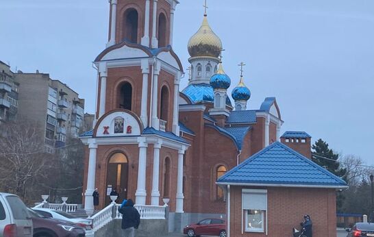 Схиархимандрит Илий (Ноздрин) и руководитель проекта 