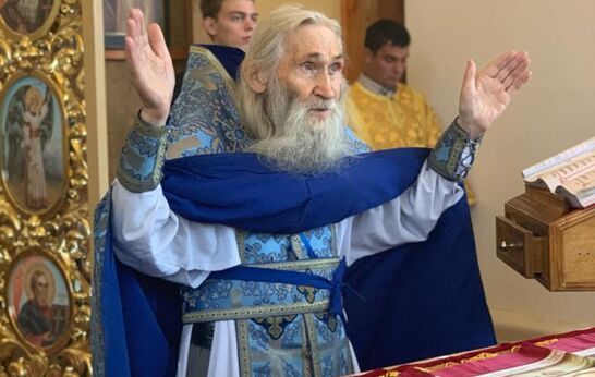 Схиархимандрит Илий (Ноздрин) совершил Богослужение в Богоявленском храме города Козельска.