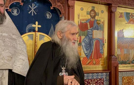 Паломнический визит схиархимандрита Илия (Ноздрина) и Геннадия Николаевича Цуркова в Ростовскую епархию. 