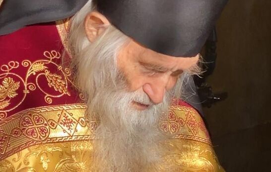 Cхиархимандрит Илий (Ноздрин) и руководитель проекта 