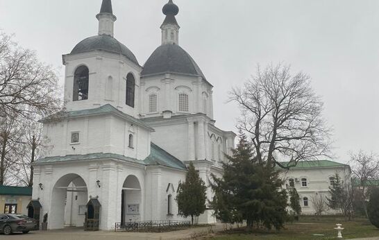 Схиархимандрит Илий (Ноздрин) и Геннадий Николаевич Цурков посетили Свято-Донской Старочеркасский мужской монастырь.