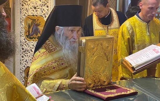 Схиархимандрит Илий (Ноздрин) совершил Богослужение в Ливадии.