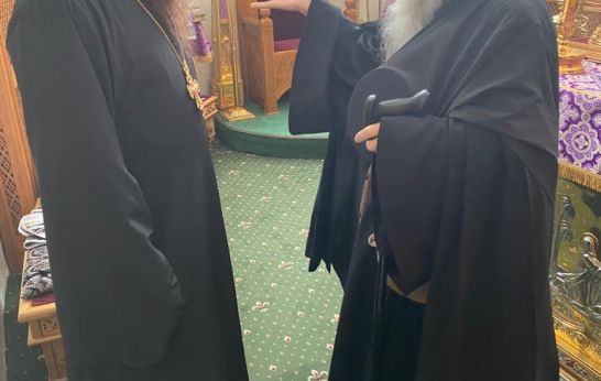 Схиархимандрит Илий (Ноздрин) и руководитель проекта «Вятский Посад» Геннадий Николаевич Цурков посетили Новосибирский мужской монастырь в честь Новомучеников и исповедников Церкви Русской.