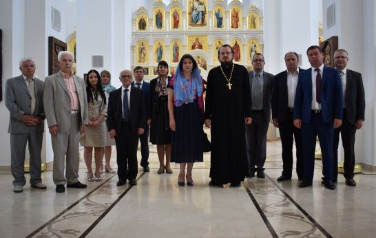 Ассоциация вузов Черноземья посетила Духовно-православный центр 