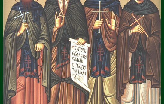 Сегодня — День памяти преподобных Ксенофонта, супруги егo Марии и сыновей иx Аркадия и Иоанна