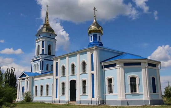 Схиархимандрит Илий (Ноздрин) и Г.Н. Цурков посетили старейшее село Карачун в Воронежской области
