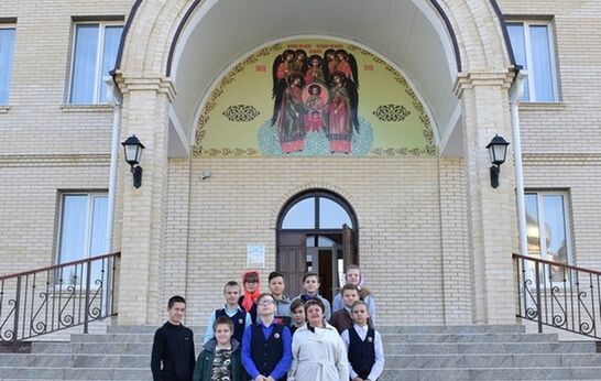 Ученики Знаменской школы побывали на экскурсии в Вятском Посаде