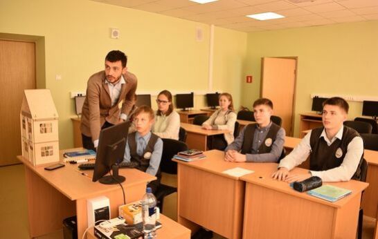 В Православной гимназии во имя прп. Алексия, человека Божьего прошел открытый урок информатики