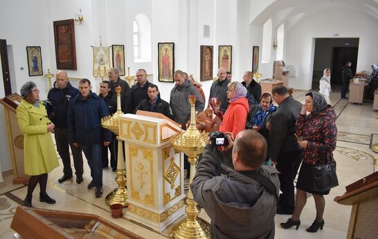 5 октября Вятский Посад принимал гостей из БСУ СО ОО «Добринский  психоневрологический интернат» поселка Добрый