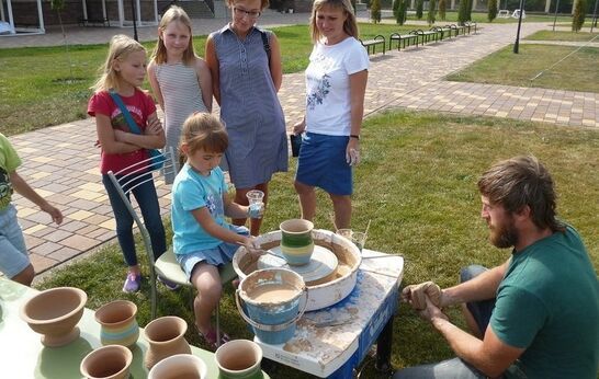 Мастер-класс по гончарному делу для учащихся орловской школы №50