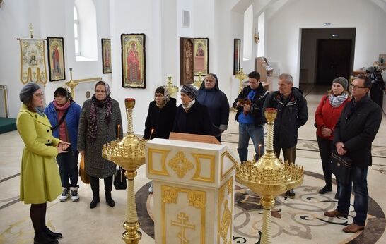 Экскурсия для преподавателей института естественных наук и биотехнологии