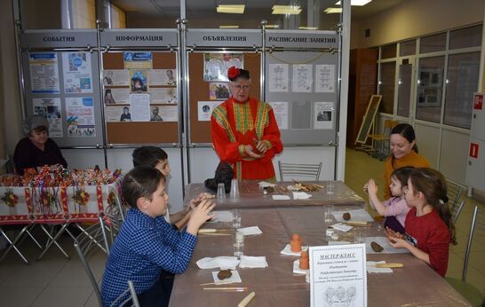 22 декабря в Вятском Посаде прошел новый мастер-класс