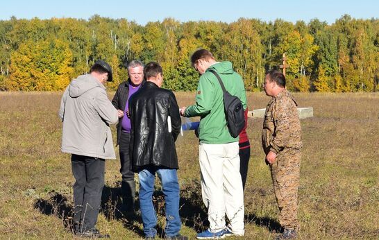 12 октября на месте строительства сельскохозяйственной гимназии и подсобного хозяйства «Вятский Посад» прошло первое производственное совещание
