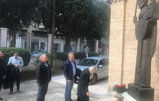 19 октября схиархимандрит Илий (Ноздрин) молился в итальянском городе Бари