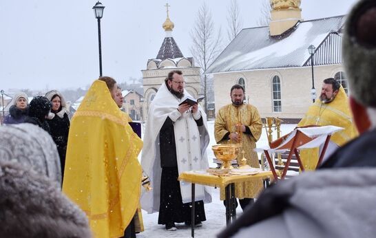 Вятский посад встречает праздник Крещения Господня