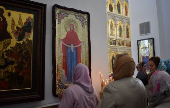 14 октября в Вятском Посаде прошел праздник Покрова Пресвятой Богородицы