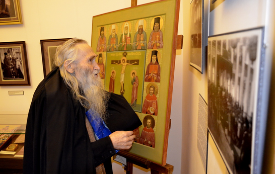 22 января  батюшка Илий посетил Санкт-Петербургскую Духовную Академию. Именно здесь он когда-то принял монашеский постриг